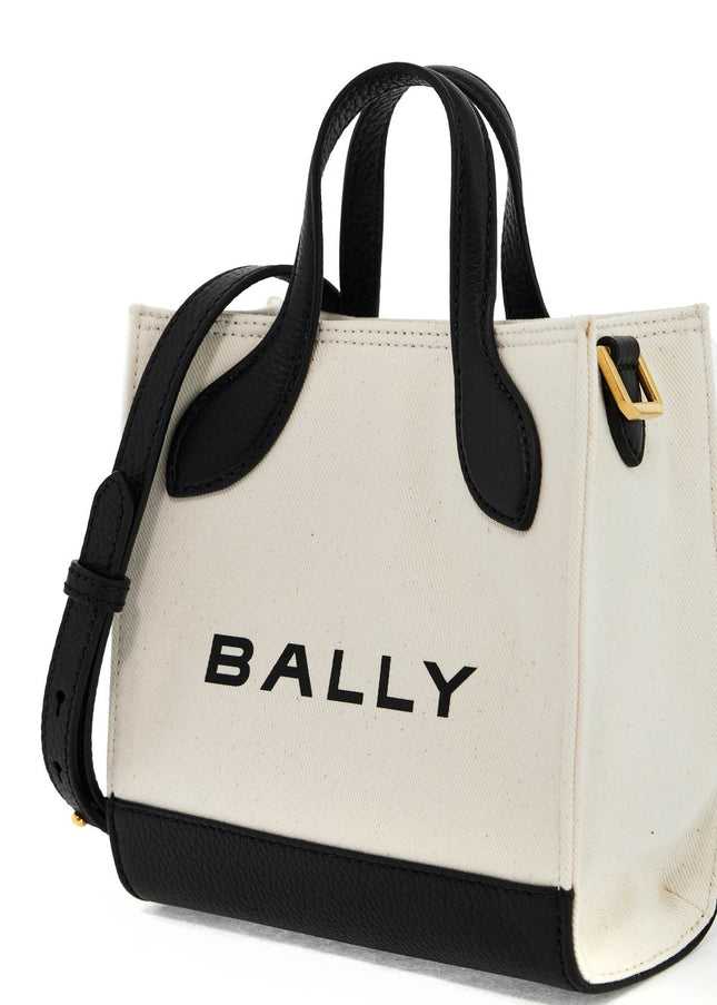 Bally mini fabric bar bag in 8