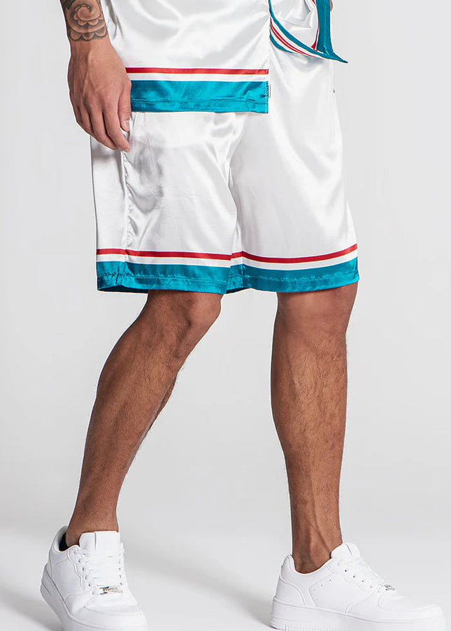 WHITE CUBANITO SHORTS-Shorts-Gianni Kavanagh-Urbanheer