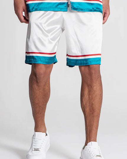 WHITE CUBANITO SHORTS-Shorts-Gianni Kavanagh-Urbanheer