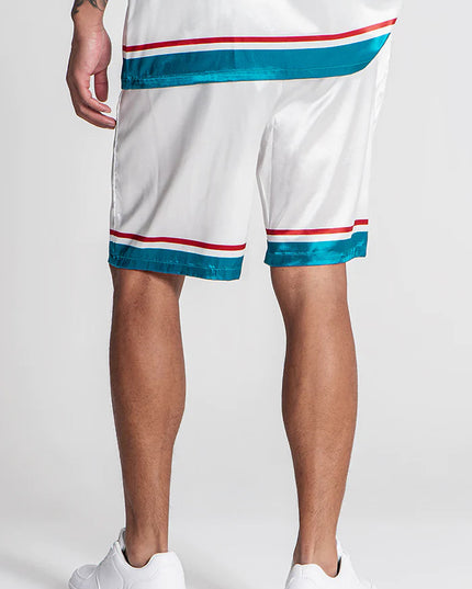 WHITE CUBANITO SHORTS-Shorts-Gianni Kavanagh-Urbanheer