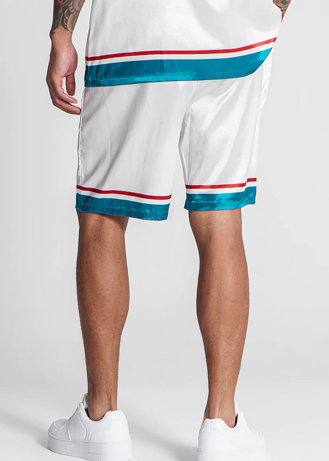 WHITE CUBANITO SHORTS-Shorts-Gianni Kavanagh-Urbanheer