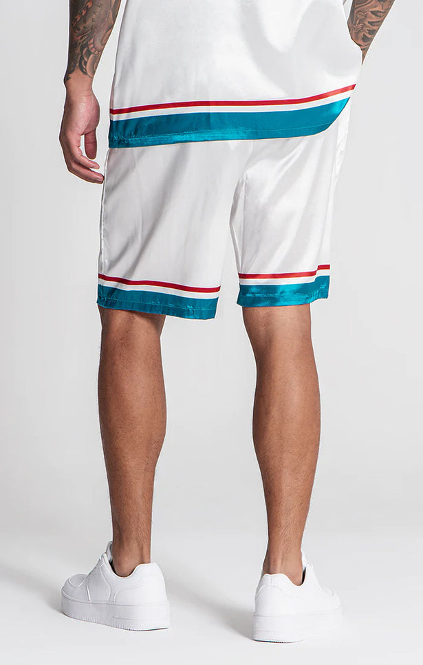 WHITE CUBANITO SHORTS-Shorts-Gianni Kavanagh-Urbanheer