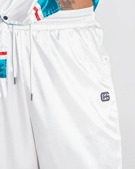 WHITE CUBANITO SHORTS-Shorts-Gianni Kavanagh-Urbanheer