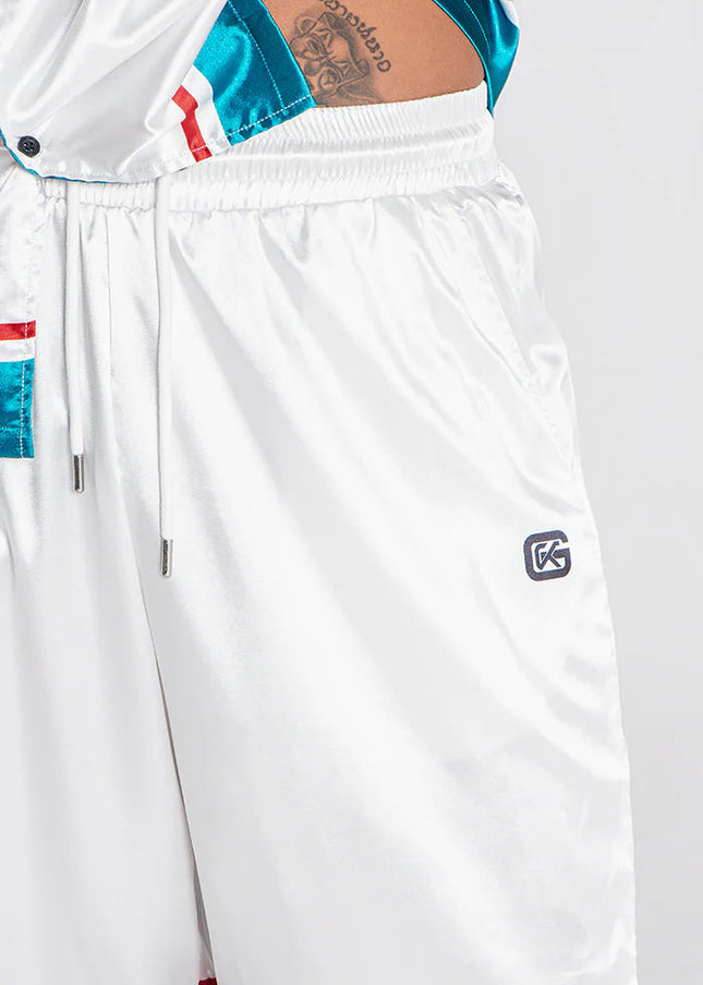 WHITE CUBANITO SHORTS-Shorts-Gianni Kavanagh-Urbanheer