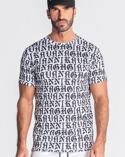 WHITE MESSAGE PRINT TEE-Tee-Gianni Kavanagh-XS-Urbanheer