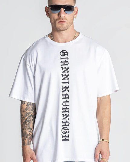 WHITE MESSAGE TEE-Tee-Gianni Kavanagh-XS-Urbanheer