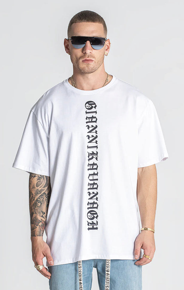 WHITE MESSAGE TEE-Tee-Gianni Kavanagh-XS-Urbanheer