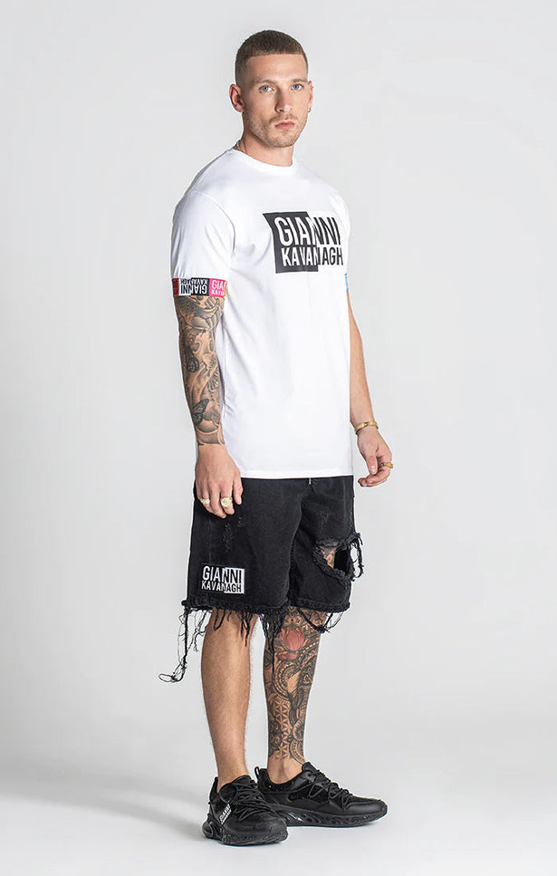 WHITE MULTIPLY TEE-Tee-Gianni Kavanagh-Urbanheer