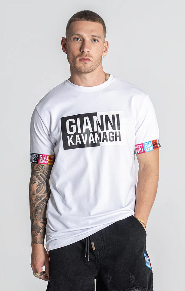 WHITE MULTIPLY TEE-Tee-Gianni Kavanagh-XS-Urbanheer