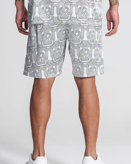 WHITE PARADISO SHORTS-Shorts-Gianni Kavanagh-Urbanheer