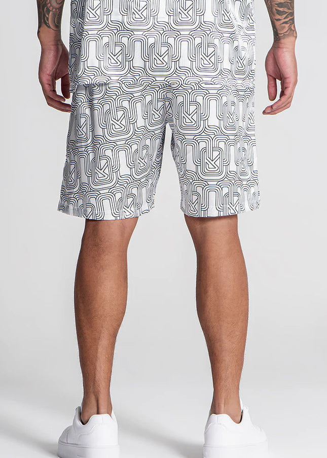 WHITE PARADISO SHORTS-Shorts-Gianni Kavanagh-Urbanheer