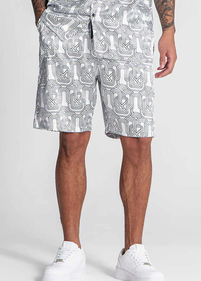 WHITE PARADISO SHORTS-Shorts-Gianni Kavanagh-XS-Urbanheer