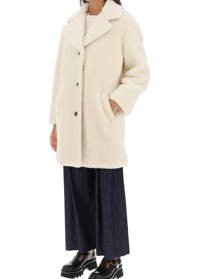 A.P.C. 'Nicolette' Teddy Coat-A.P.C.-Urbanheer