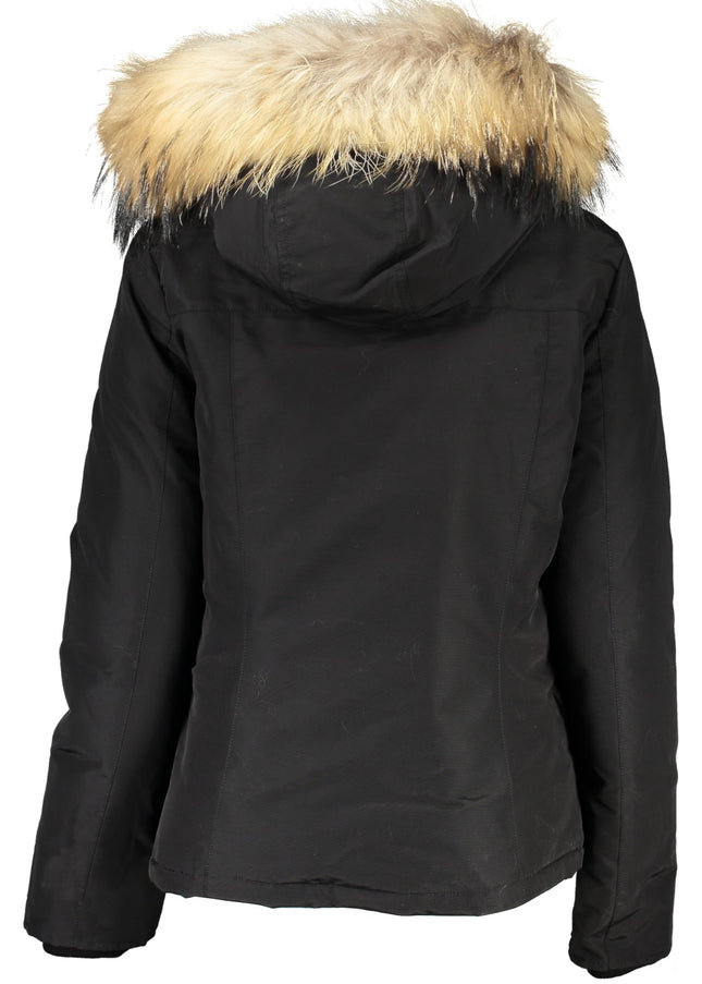 WOOLRICH BLACK WOMEN'S JACKET-1