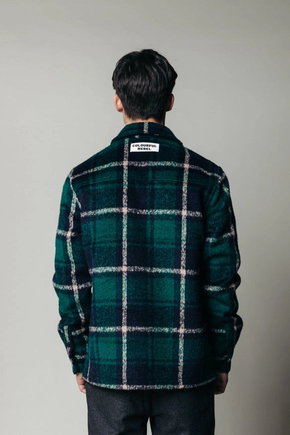 Walker Check Shirt | Dark Green