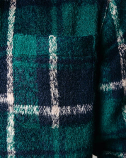 Walker Check Shirt | Dark Green