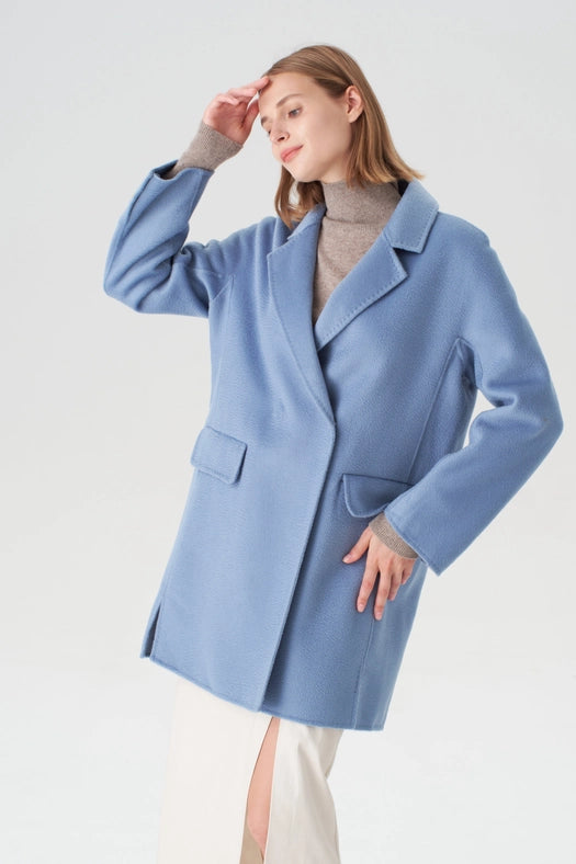 Walking Coat - Light Blue