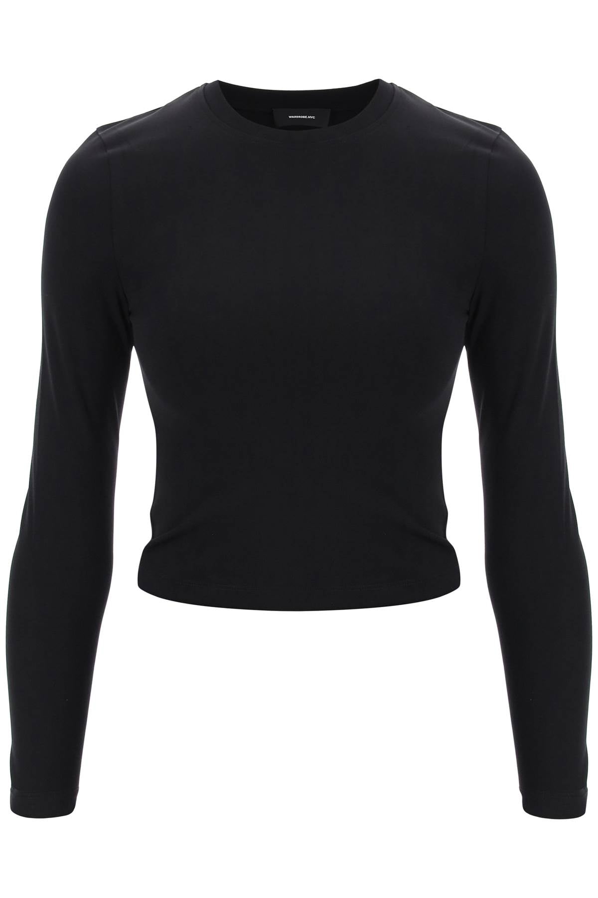 Wardrobe.nyc long-sleeved t-shirt-women > clothing > topwear-Wardrobe.Nyc-Urbanheer