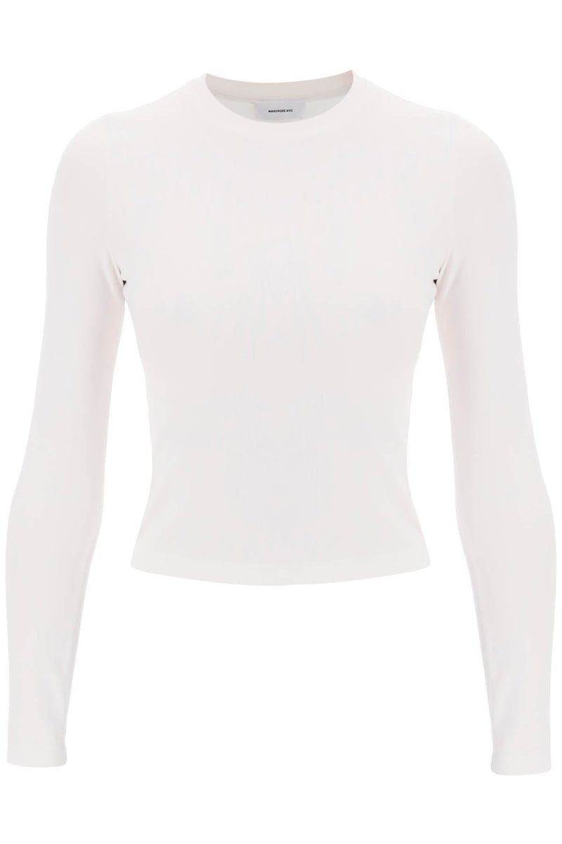 Wardrobe.nyc long-sleeved t-shirt-women > clothing > topwear-Wardrobe.Nyc-Urbanheer