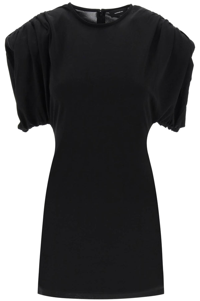 Wardrobe.nyc mini sheath dress with structured shoulders-women > clothing > dresses > mini-Wardrobe.Nyc-Urbanheer