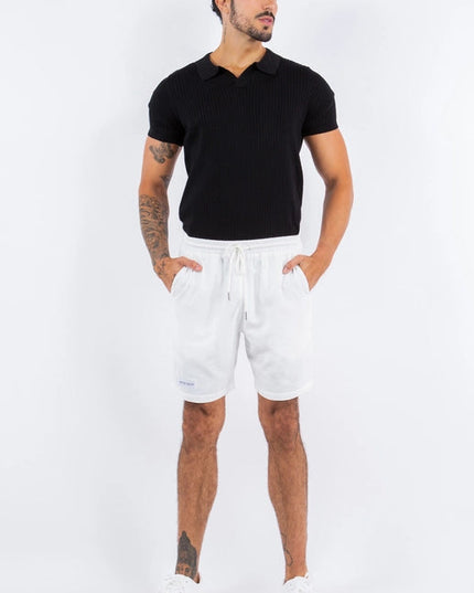 White Antonio Shorts