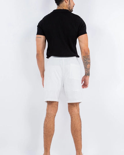 White Antonio Shorts