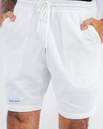 White Antonio Shorts