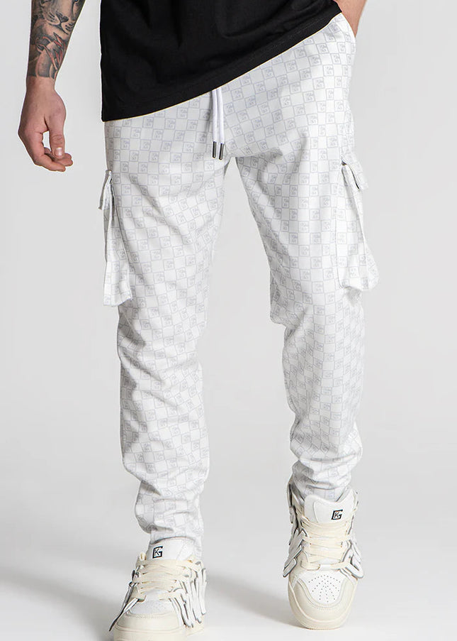 White Clone Cargo Pants