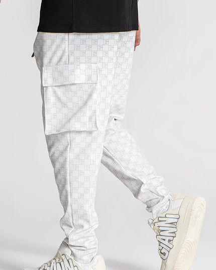 White Clone Cargo Pants