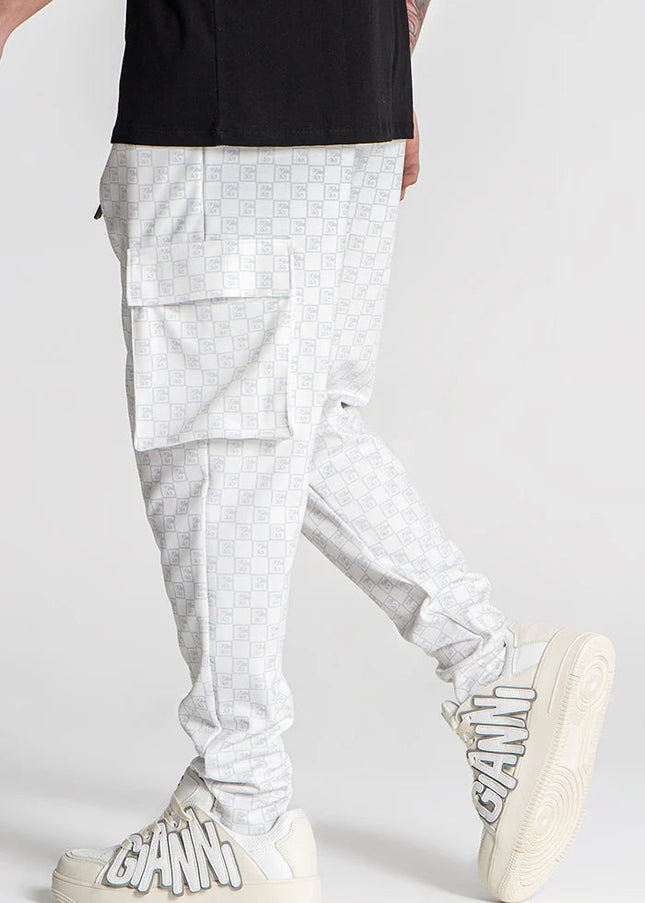 White Clone Cargo Pants