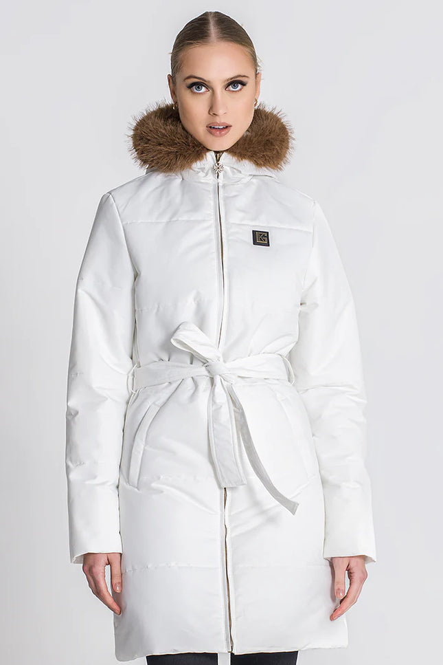 White Montana Coat-Clothing - Women-Gianni Kavanagh-S-WHITE-Urbanheer