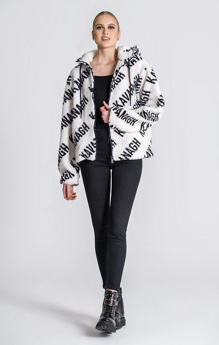 White Newcastle Jacket-Clothing - Women-Gianni Kavanagh-L-WHITE-Urbanheer