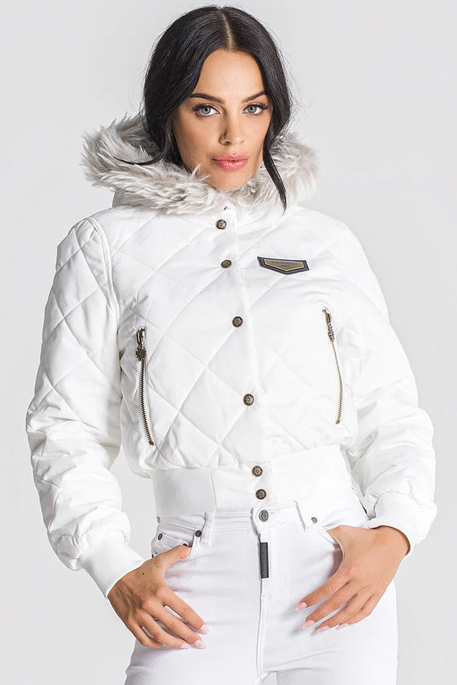 White Shapes Jacket-Clothing - Women-Gianni Kavanagh-XS-WHITE-Urbanheer