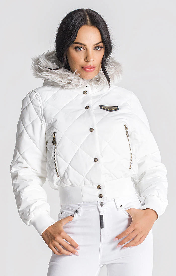 White Shapes Jacket-Clothing - Women-Gianni Kavanagh-XS-WHITE-Urbanheer