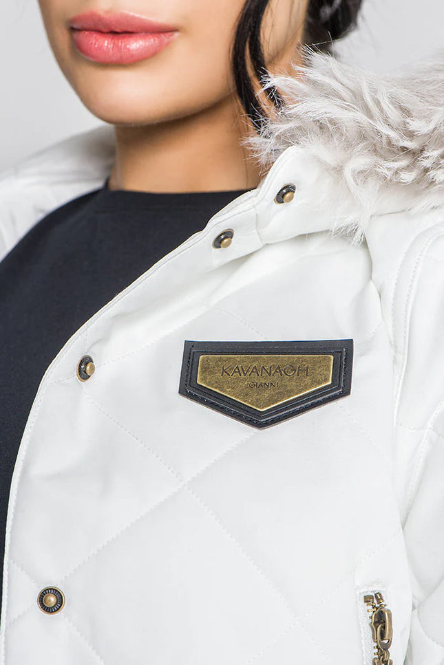 White Shapes Jacket-Clothing - Women-Gianni Kavanagh-Urbanheer