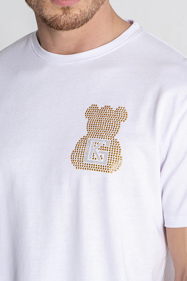 White Precious Bear Tee