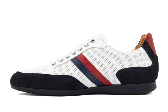 White Striped Sneakers-Sneakers-Cavalinho North America-39-Urbanheer