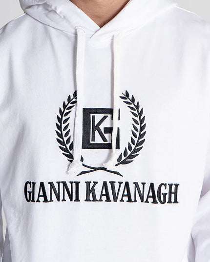 White Unity Oversized Hoodie