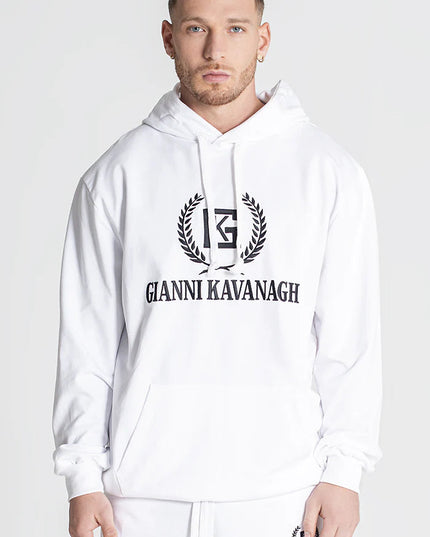 White Unity Oversized Hoodie