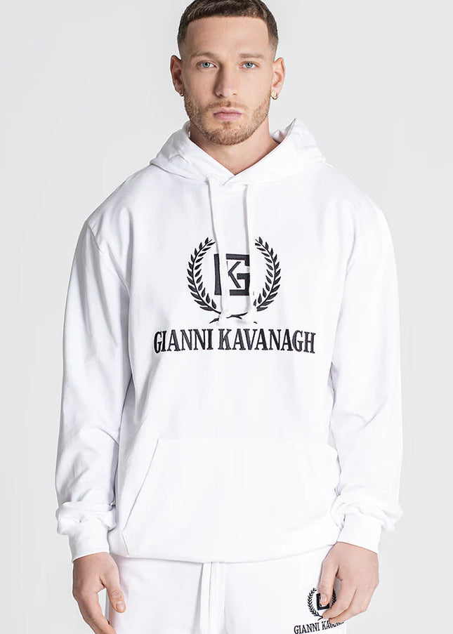 White Unity Oversized Hoodie