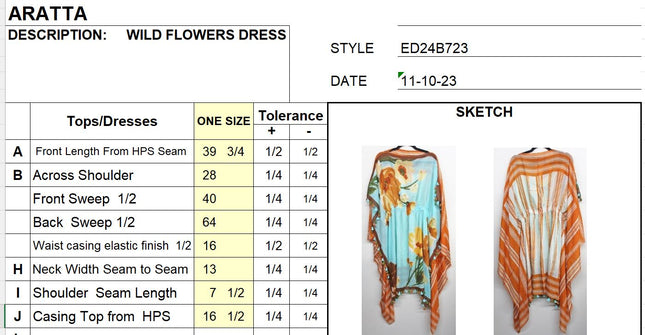 Wild Flowers Dress