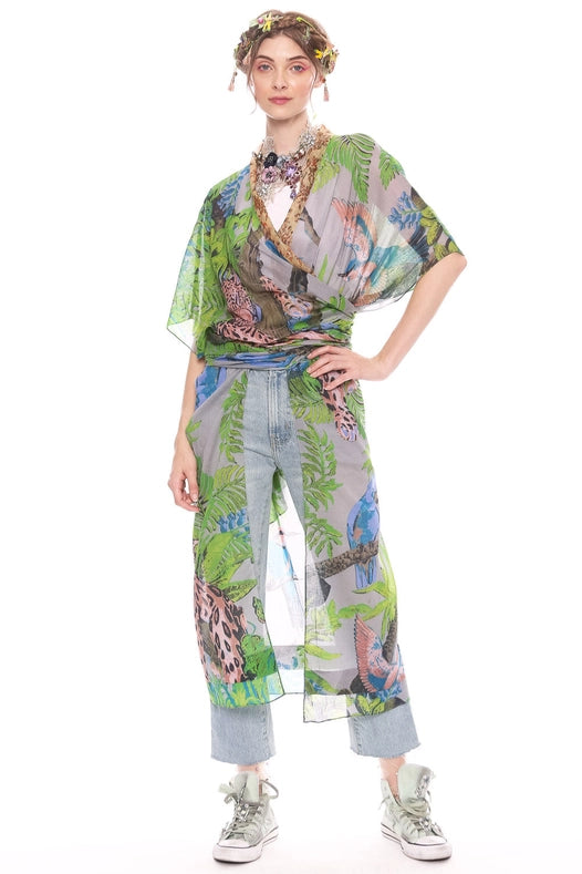 Wild Nights Maxi Kimono