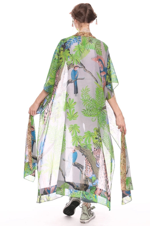 Wild Nights Maxi Kimono