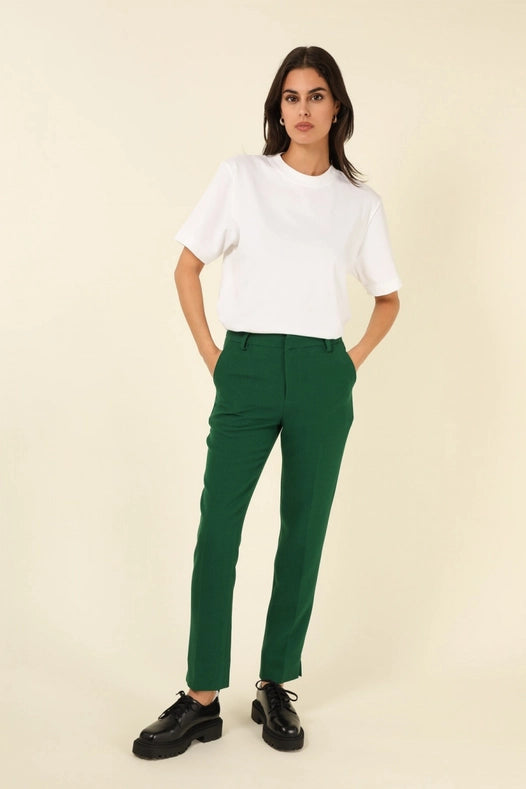 Winter Cigarette Pants Green