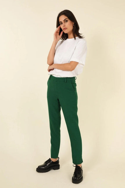 Winter Cigarette Pants Green