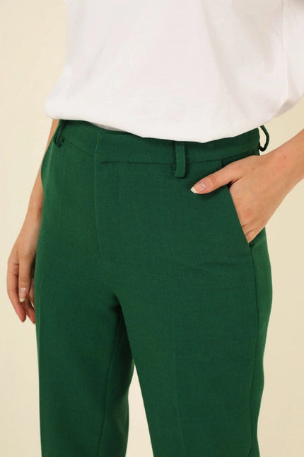 Winter Cigarette Pants Green