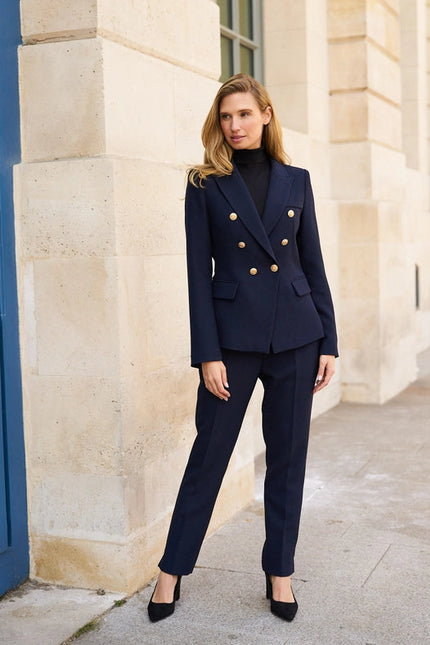 Winter Cigarette Pants Navy