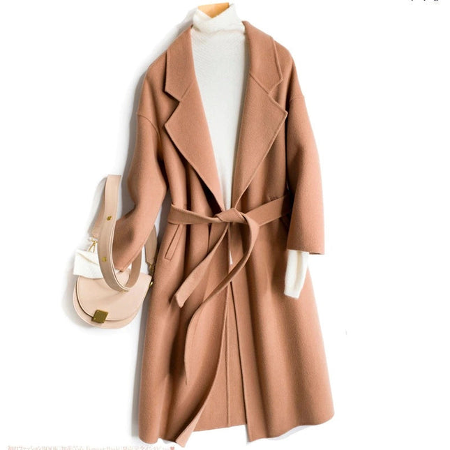 Women's Double-Sided Coat Wool Fabric