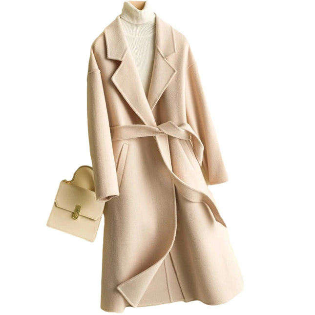 Women's Double-Sided Coat Wool Fabric