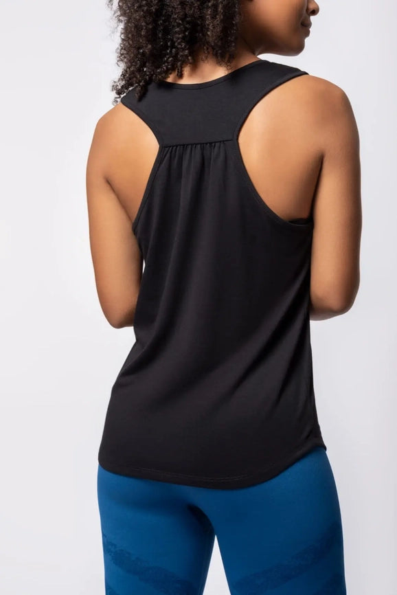 Womens Gathered Back Tank